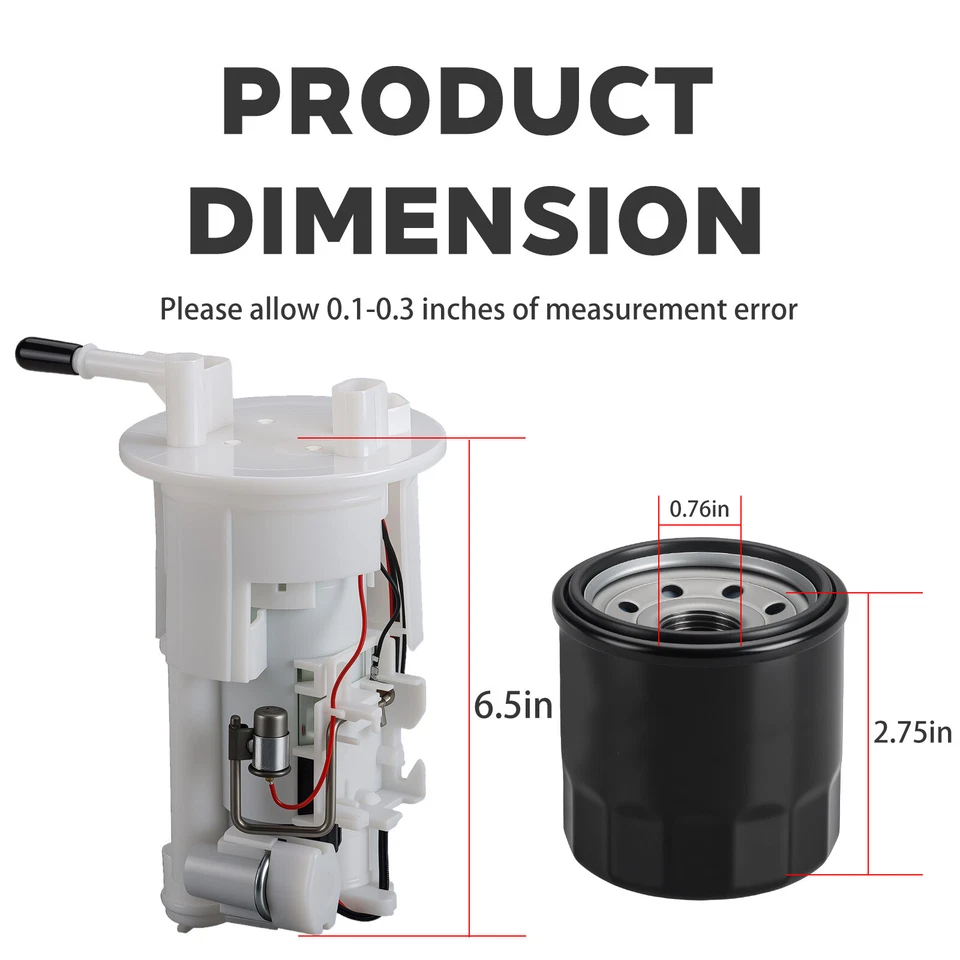 Filtro de aceite bomba tanque de combustible 5PW-13907-01-00 Assenbly para Yamaha YZF-R1 2004-2006 Foto 4 de 4