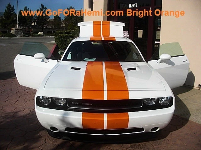 FITS ALL DODGE + CHRYSLER 300 10" Duel Twin Racing Stripes Graphic Decal 36 FEET - Image 4 of 4