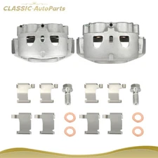 Front Brake Calipers w/ Bracket For 11-17 Chevy Silverado 2500 HD Dual piston