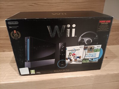 Wii Konsole Mario Kart Nintendo Fit Plus Board Zumba Fitness U-Sing 2 Game Boy
