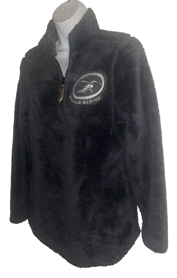 Pullover Okemo Mountain Alpine Ski polar difuso 1/4 cremallera para mujer XS Charles River Foto 4 de 4