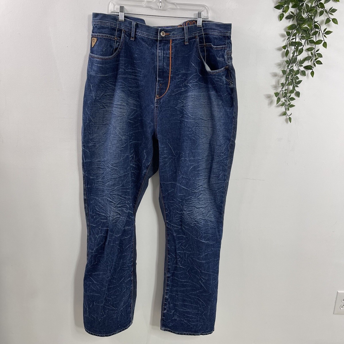 Vintage Y2K 00s Akademiks Akdmks Wide Leg Jeans Men's Size 44 Baggy
