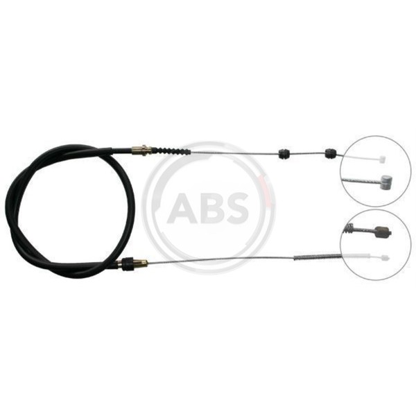 A.B.S. Handbremsseil Bremsseil Rechts Passend FüR Opel Frontera K12088-image