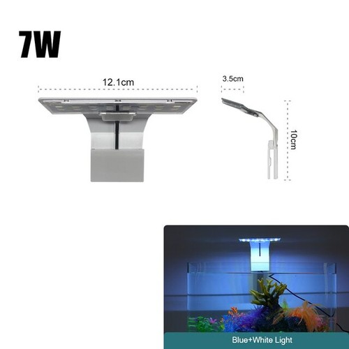 Super Slim LED Aquarium Light Lighting plants Grow Light 5W/10W/15W Aquatic - Picture 28 of 35