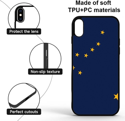 USA Flag of Alaska For Samsung A15 A16 S23 S24 S25 Ultra FE Anti scratch Cover - 第 18/25 張圖片