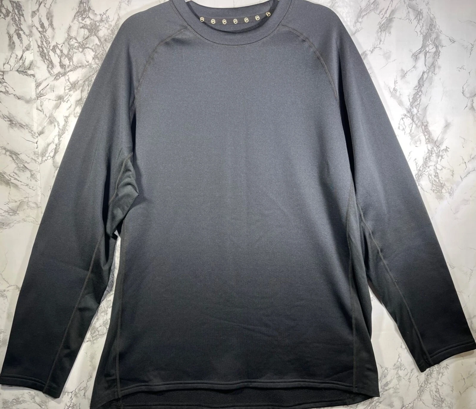 Magellan Outdoors Long Sleeve MagWarmth Hunt Gear Shirt 2XL Navy