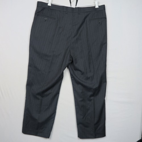 Fletcher Jones Mens 2 Piece Set Suit & Pants 117S or 50 Grey Striped RRP$399 - Picture 16 of 17