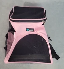 PetAmi Pet Carrier Backpack for Small Cats and Dogs Ventilated Design Pink