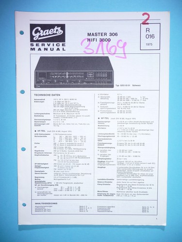 TV RADIO GRAETZ.UKW SCHEMA SCHEMA or MANUALE DI SERVIZIO EUR 8,50 - IT TV RADIO GRAETZ.UKW SCHEMA SCHEMA or MANUALE DI SERVIZIO EUR 8,50 - IT