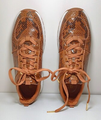 Michael Kors Women Shoes Flynn Trainers MK Sneakers Sz