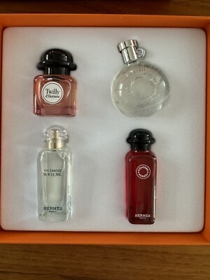 Hermes Made In France 4pc Mini Twilly Eau De Parfum Set