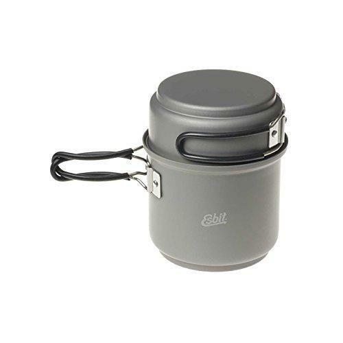 Esbit CS985HA 5-Piece Lightweight Trekking Cook Set with Brass Alcohol  Burner | eBay
