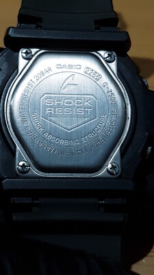 Vintage G-Shock G-2500 Army Military Black Data memory Watch | eBay