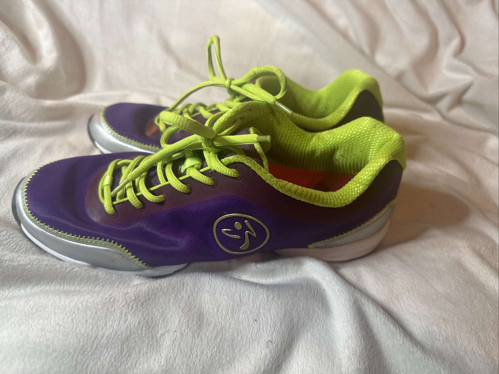 Purple Neon Green Accents Size 11 Zu1034