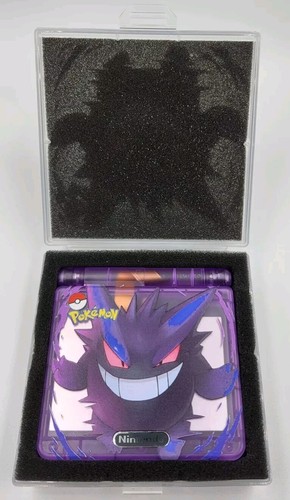 Gameboy Advance SP Case Hülle Gehäuse - Gengar Edition mit Box - Bild 4 von 4