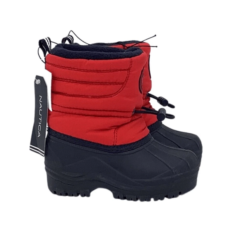 Bota Nautica Latitude’ para niños pequeños 6 roja/azul marino/blanca Foto 3 de 4