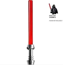 LEGO Star Wars Trans-Red Lightsaber Blade Hilt Darth Vader Minifigure Sith
