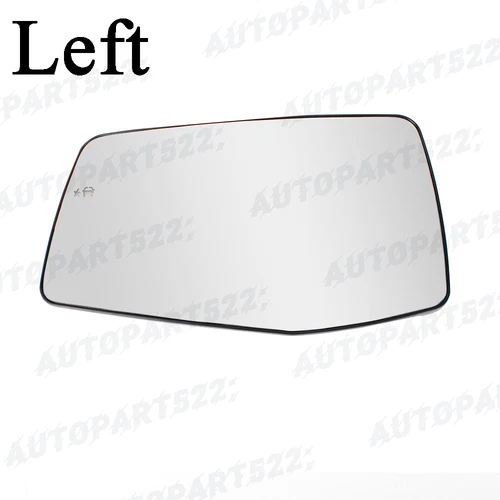 For Chevy Sliverado 1500 2019-2023 Left Driver Side Mirror Glass W/ Blind Spot