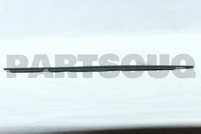7572260061 Genuine Toyota MOULDING, REAR DOOR BELT, LH 75722-60061