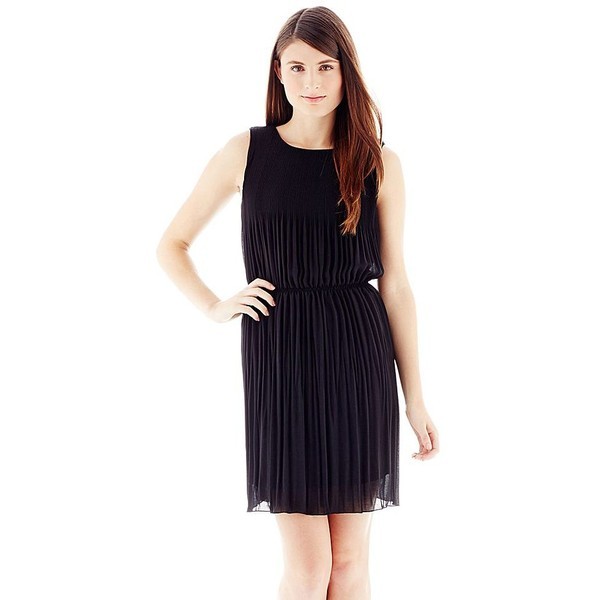 Joe Fresh Black Pleated Dress Junior Size XS, XL New Msrp $60.00