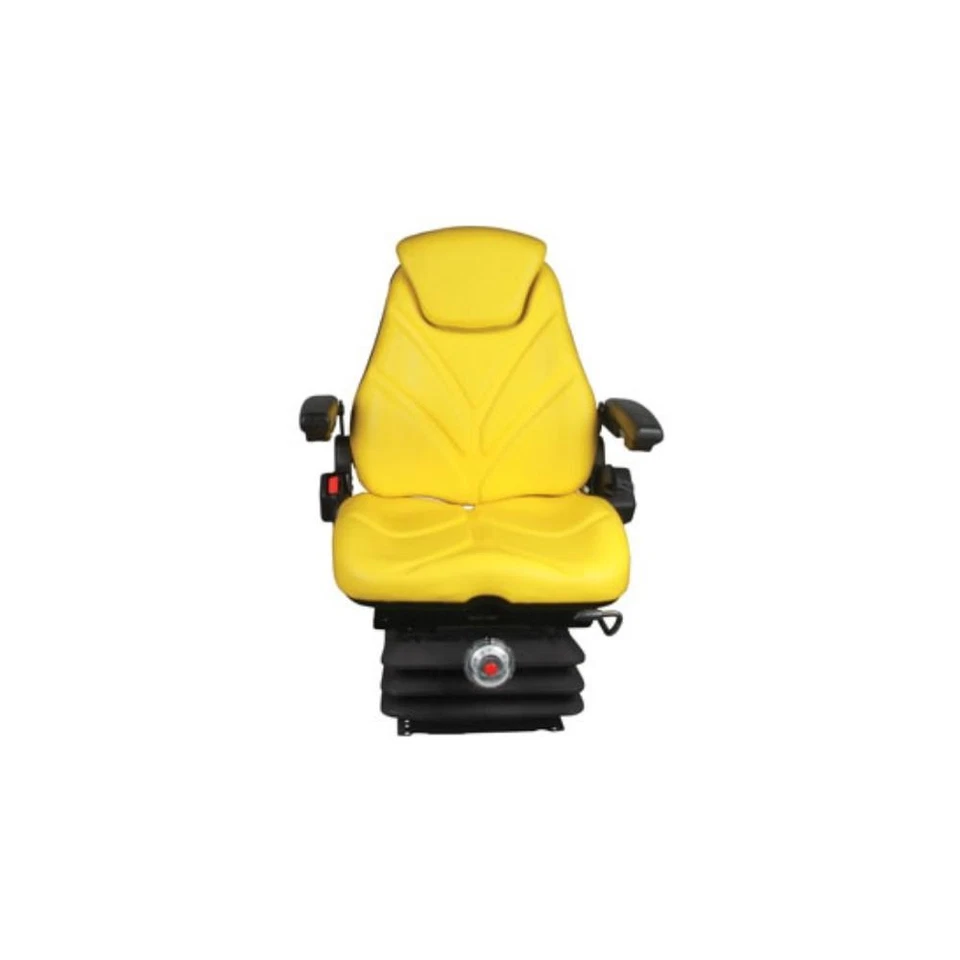 Yellow Suspension Seat Fits Ford/New Holland Universal 7910 T6080 F20M245 - Image 2 of 4
