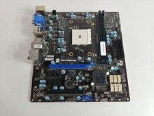 MSI FM2-A75MA-E35 Socket fm2 DDR3 SDRAM Desktop Motherboard