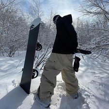 Unisex Skiing Baggy Pants Warm Loose Skying Ski Sports Trousers Hip Hop Pants