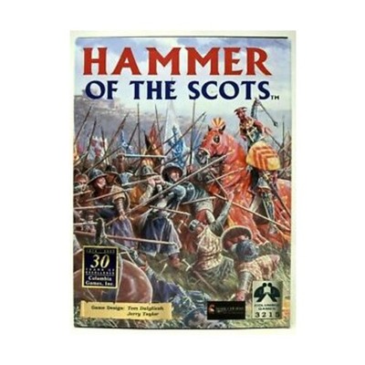 Columbia Games Boardgame Hammer of the Scots (1st Ed) Box VG+