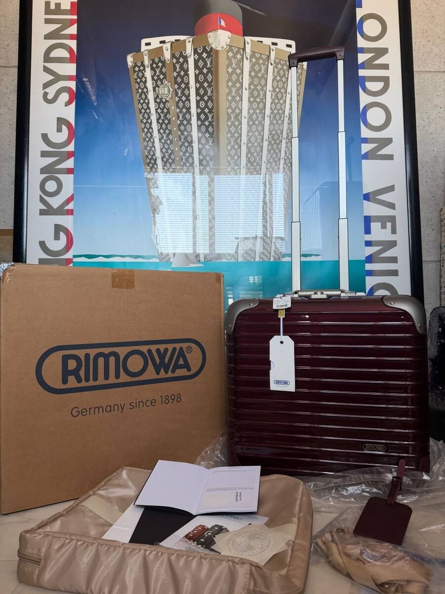 バッグ RIMOWA LIMBO 2 wheels Rimowa Limbo 24L Wine Red 2 wheels Carry Case Suitcase | eBay