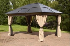 Image of Polycarbonate Plus Gazebo Curtain Set