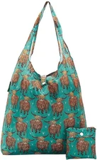 ECO CHIC Foldable Reusable Grocery Bags - Lightweight, Recycled & Reusable Shopp