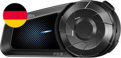 Fodsports FX-S Motorrad Headset Bluetooth 5.4, Helm Kommunikationssystem Für 2 P