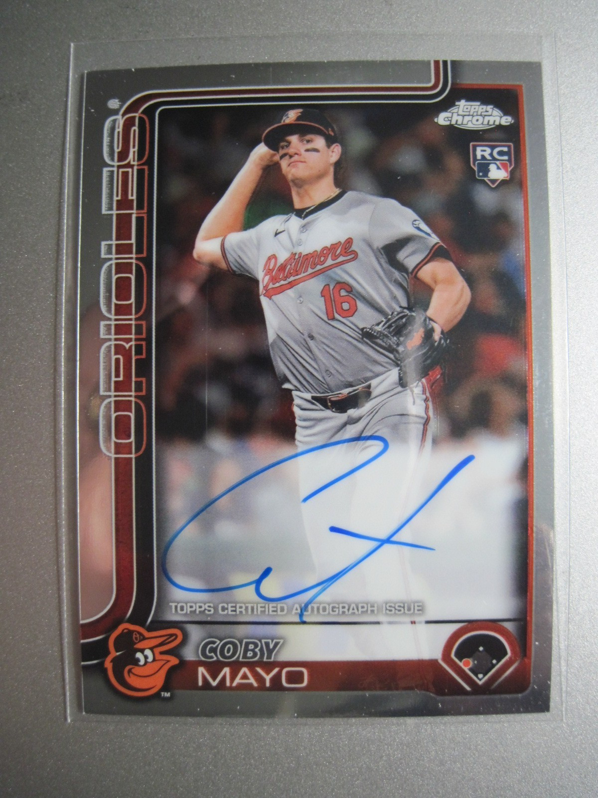2025 Topps Chrome Rookie Autographs #RACMA Coby Mayo