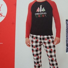 Nwts Merry Moments Men  s Size XL Holiday Pajama Set
