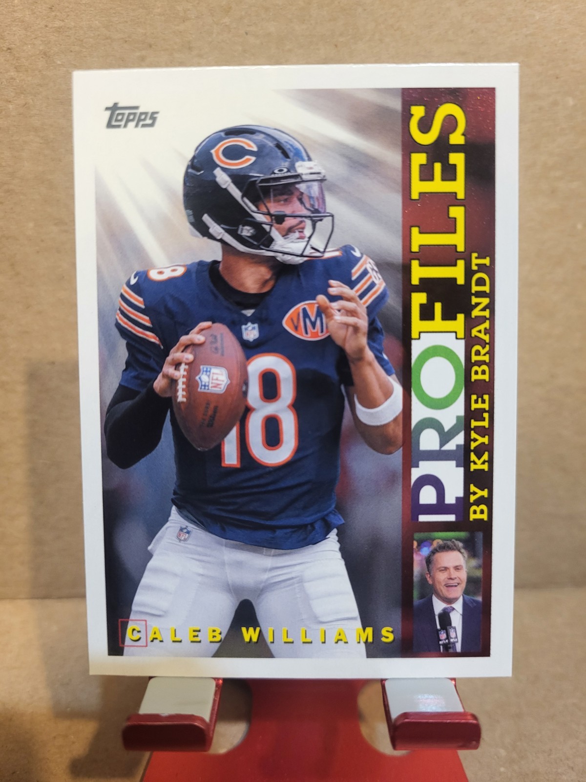 2026 Topps Flagship Caleb Williams #TP-19 Profiles