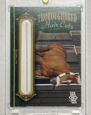2011 Upper Deck Goodwin Champions Thoroughbred Hair Cuts Relic Curlin Ssp 