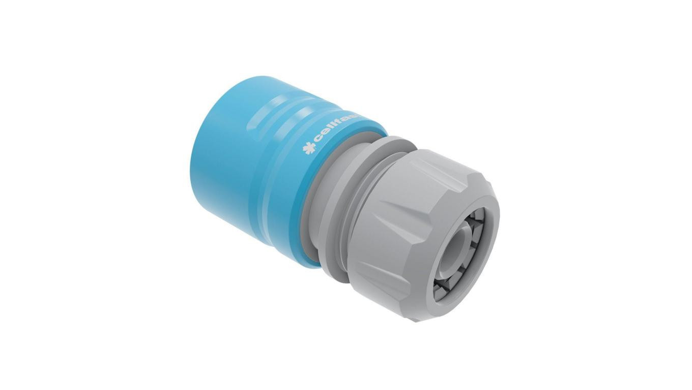 QUICK CONNECTOR THROUGH 1/2 ABS/PC /T2UK