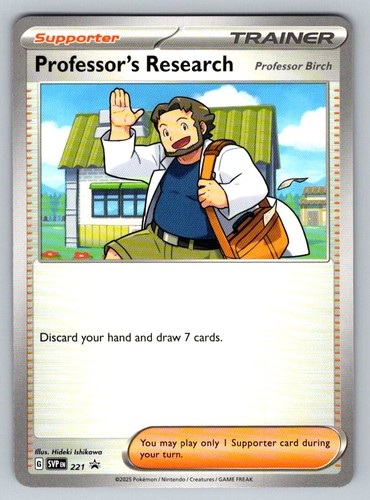Professor's Research 221 Promo Scarlet & Violet Promo Pokemon Near Mint