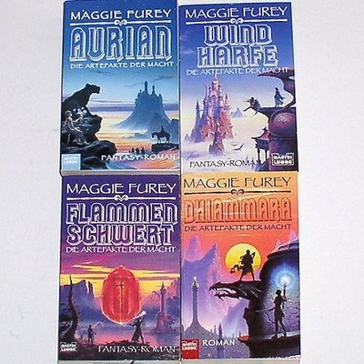 Die Artefakte der Macht 1-4 komplett (Aurian - Windharfe - Flammenschwert - Dhi
