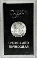 1884 CC MORGAN SILVER DOLLAR BU GSA