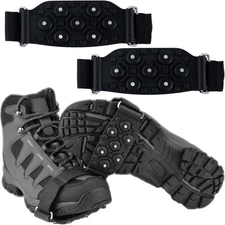 Crampon Traction Cleats Anti-Skid Traction Grips Ice Cleats for Shoes and Boots 