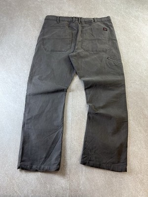 Dickies Carpenter Hose 36x28 grau Flex Tough Max Duck Workwear Utility Trousers