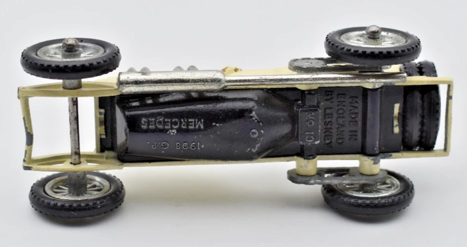 Matchbox MoY Yesteryear Y10 1908 Grand Prix Mercedes. Lesney England - Bild 4 von 4