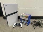 Playstation 5 Pro With Disc Drive And Games - Expedition 33, Helldivers Etc