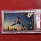 Nike 1985 Air Jordan Promo Michael Jordan Chicago Bulls PSA 9 Graded Card