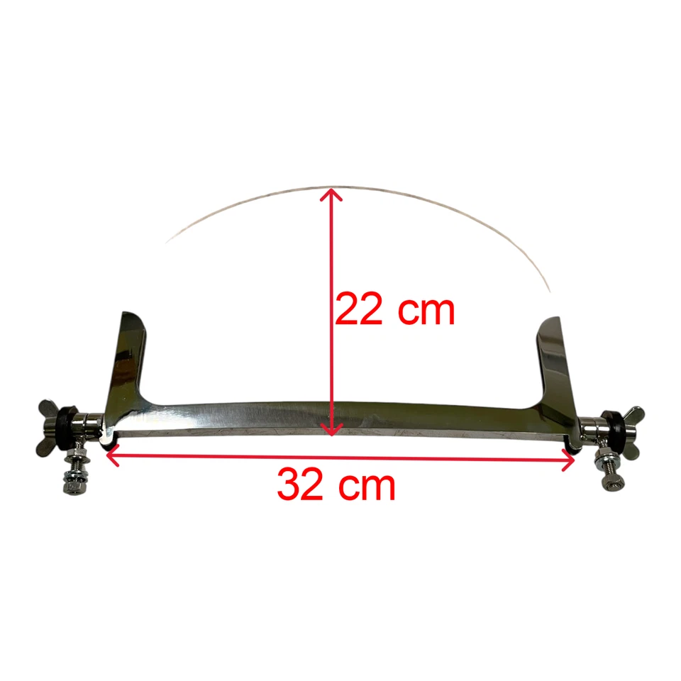 Parabrezza Visiera Piccola Per Sidecar Ural Dnepr K750 M72 CJ750 - Immagine 3 di 3