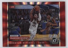 2021 Panini Donruss Franchise Features Holo Red Laser /99 Donovan Mitchell 1g37
