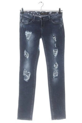 SIMPLY CHIC Hüftjeans Damen Jeans Gr. DE 40 blau Street-Fashion-Look - Bild 1 von 4