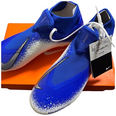 Nike Phantom Vision FG Soccer Cleats Blue/White US 9.5 - with Tags