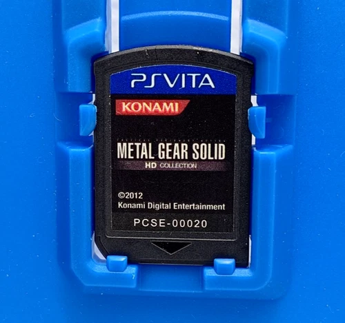 Metal Gear Solid HD Collection (Sony PlayStation Vita, 2012) - Tested